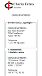 Mobile Screenshot of charles-freres.com